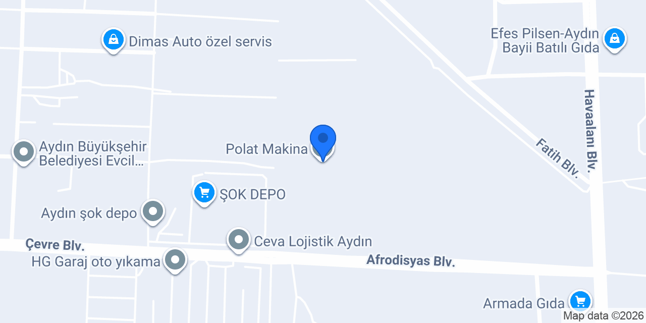 Polat Makina konumu