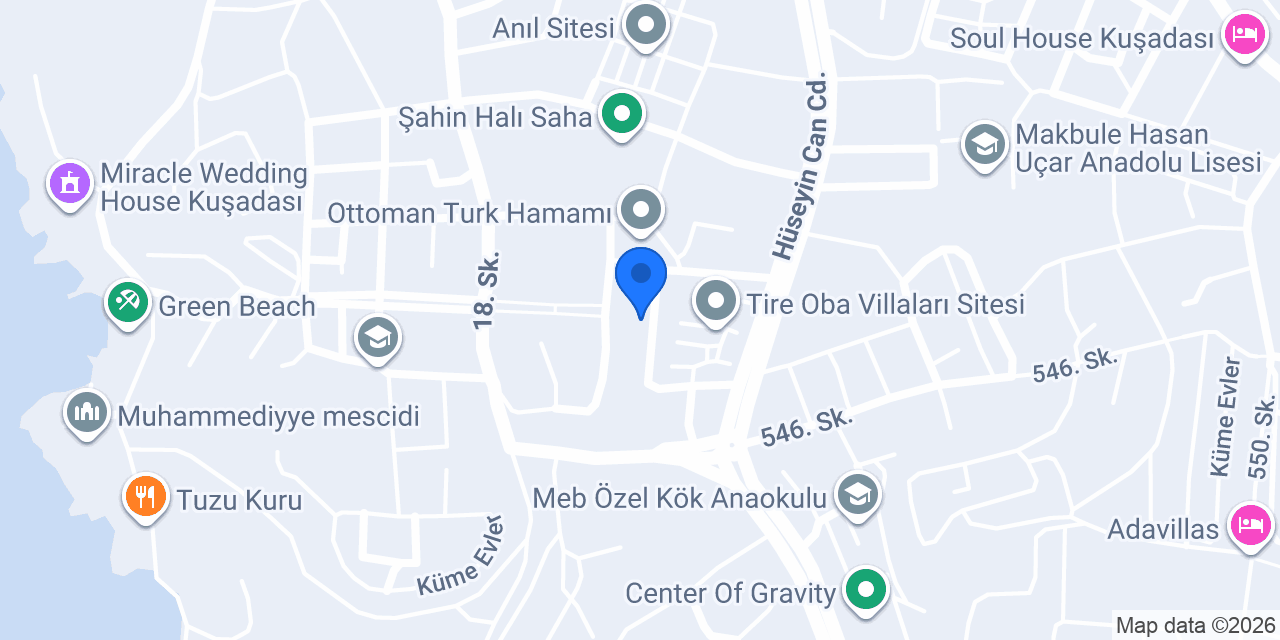 Uğur Okulları konumu