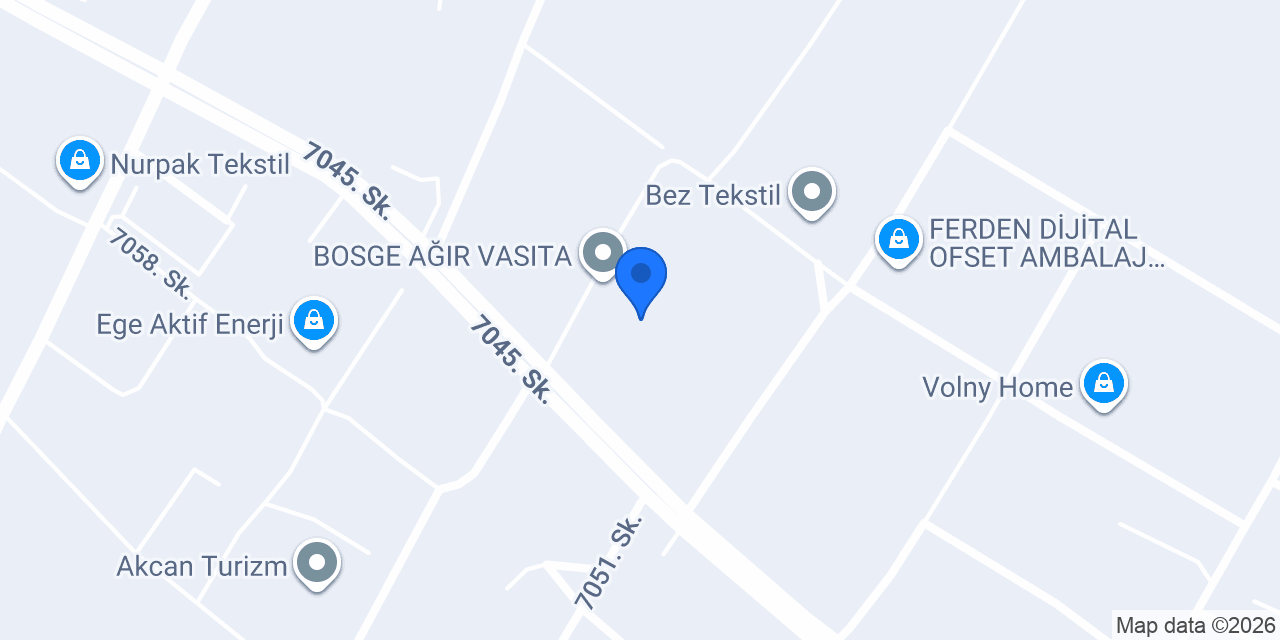 Sbz tekstil konumu
