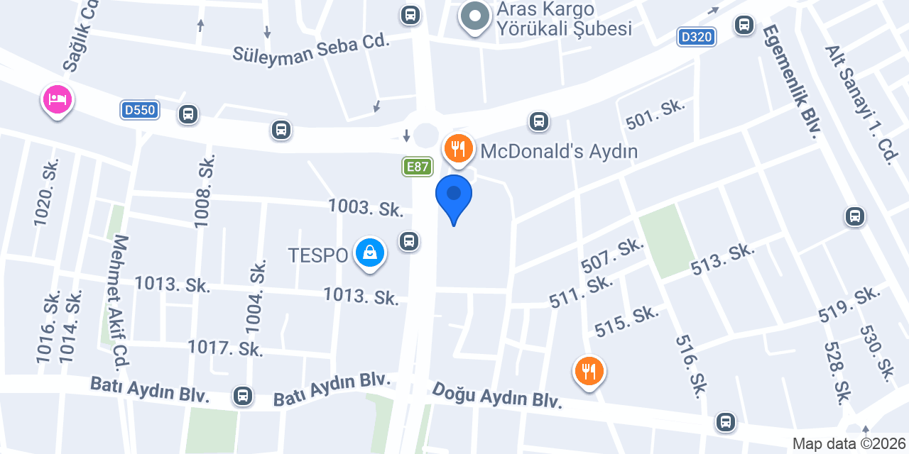 Derimer Dermatoloji Dal Merkezi konumu