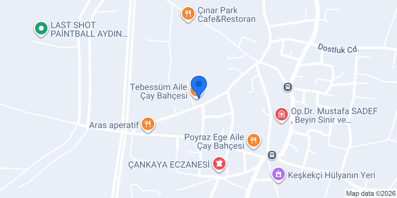 Tebessüm Aile Çay Bahçesi konumu