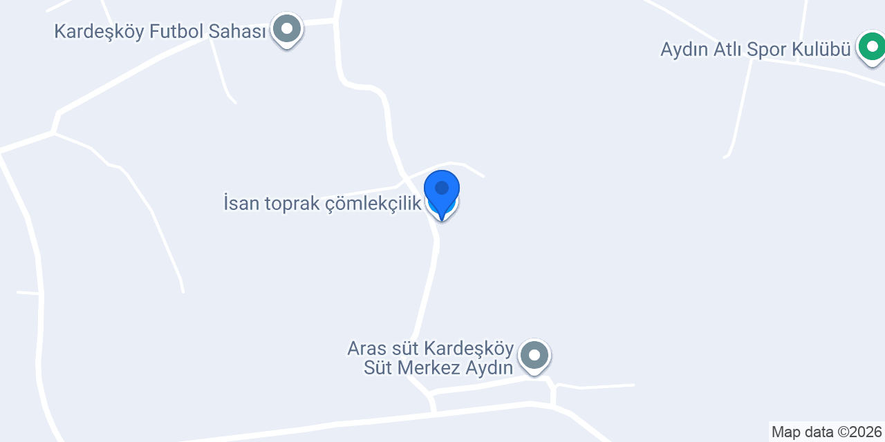 İsan toprak çömlekçilik konumu