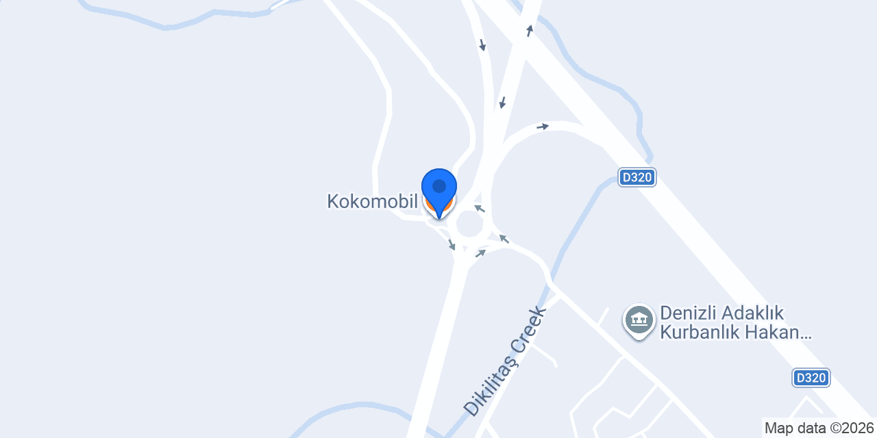 Kokomobil konumu