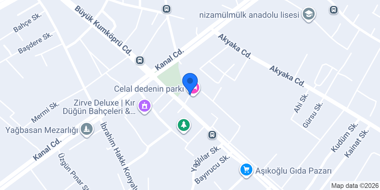 Celal dedenin parkı konumu