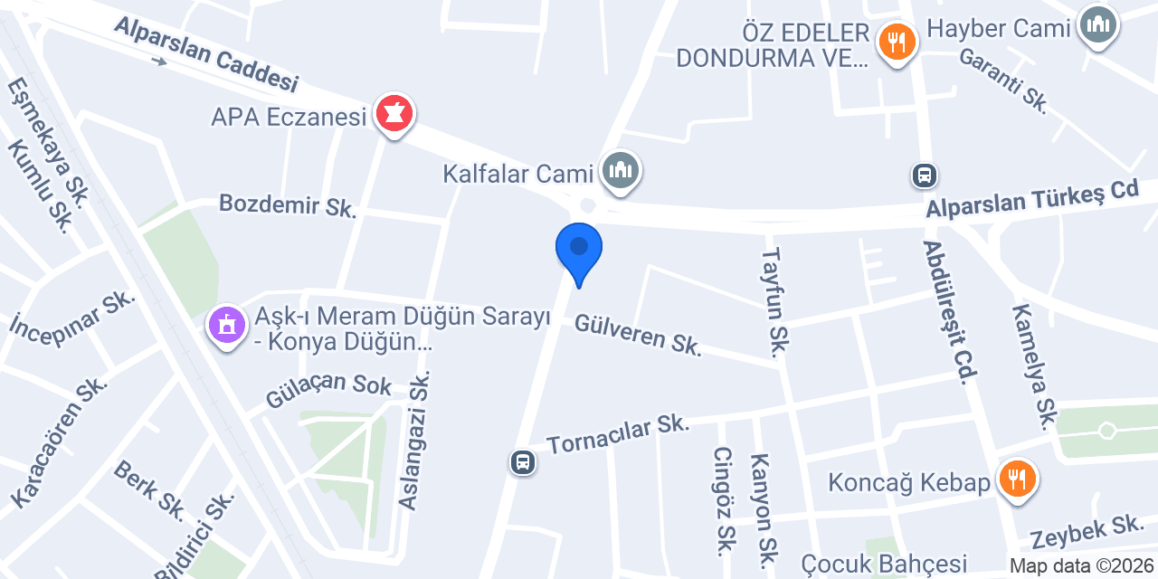 Şimşek Döner konumu