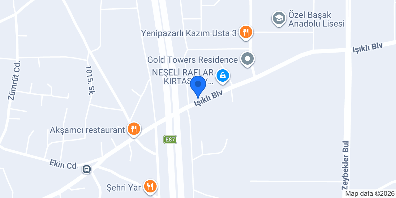 Barış Kırtasiye ve Hobi Merkezi konumu