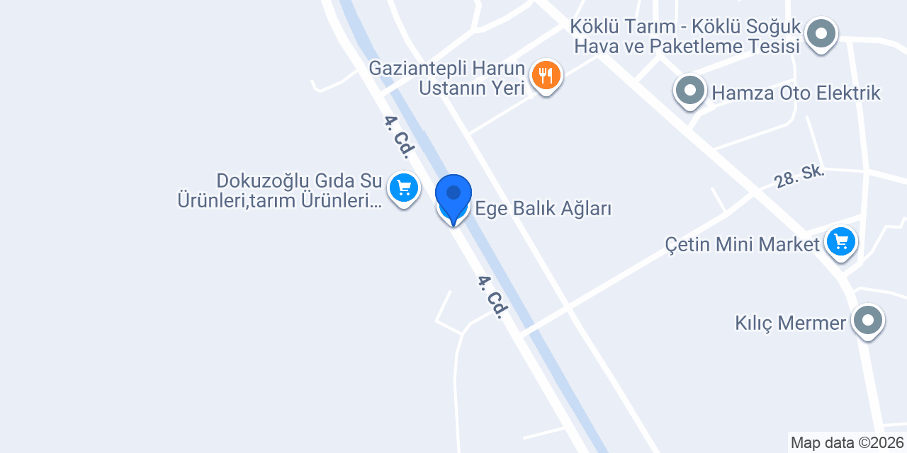 Ege Balık Ağları konumu