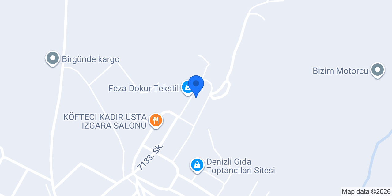 Mercan Mermer Tekstil konumu