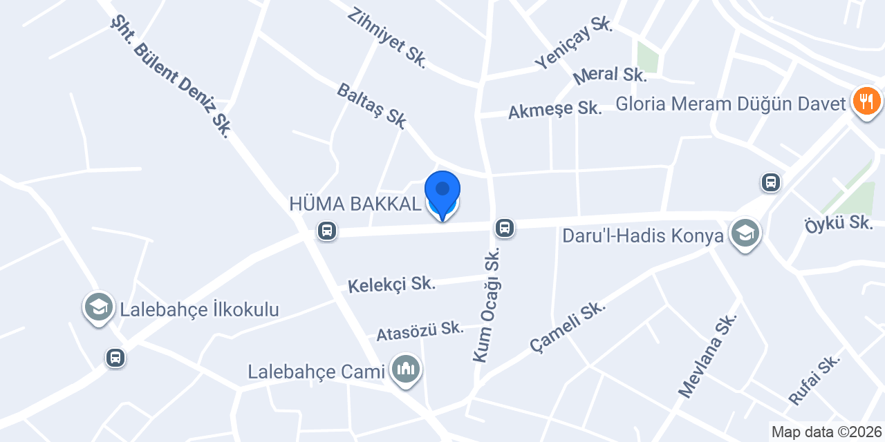 HÜMA BAKKAL konumu