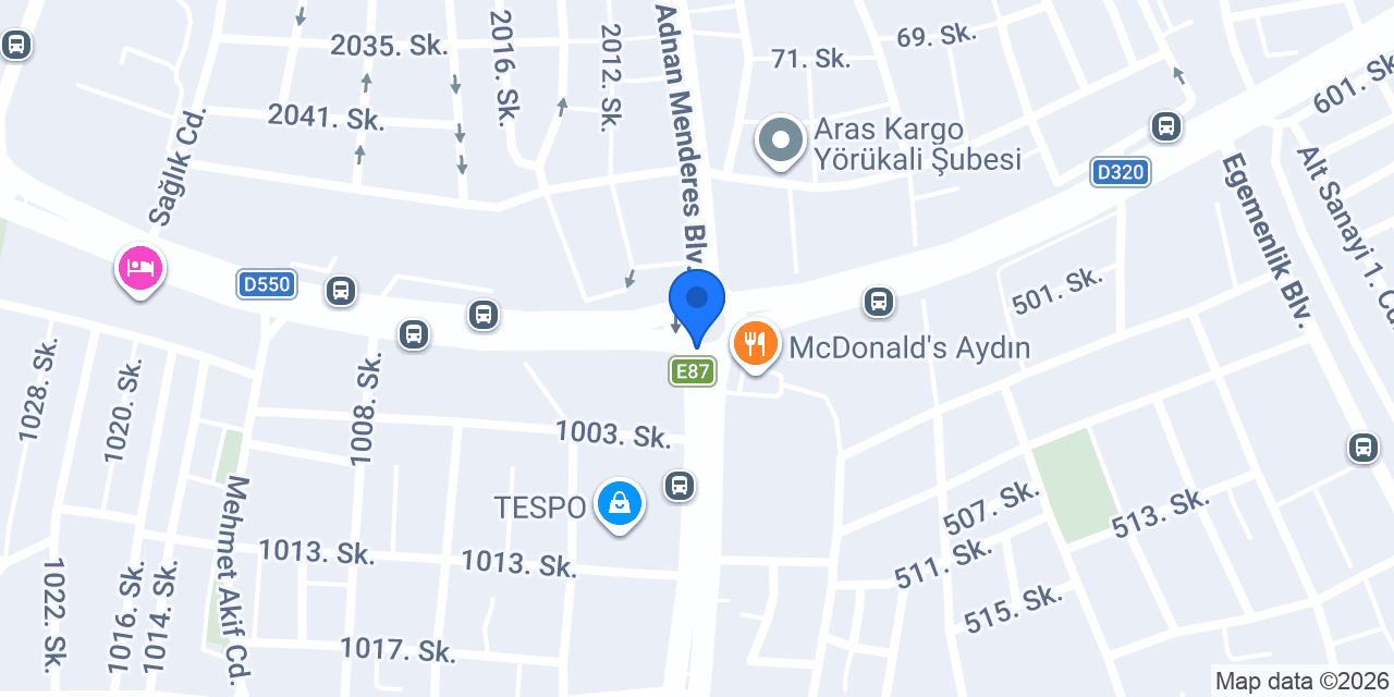 Menderes Hafriyat konumu