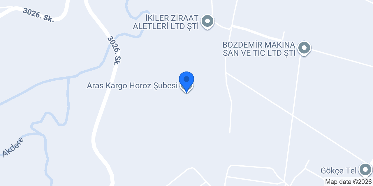Aras Kargo Horoz Şubesi konumu