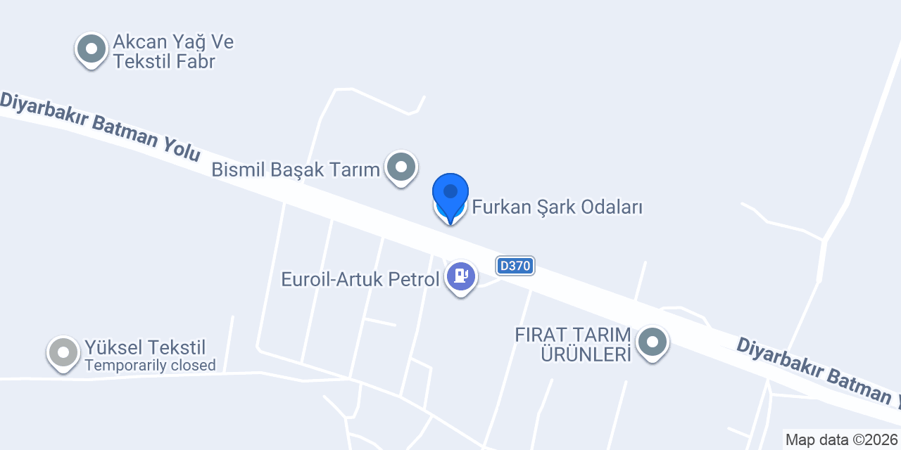 Furkan Şark Odaları konumu