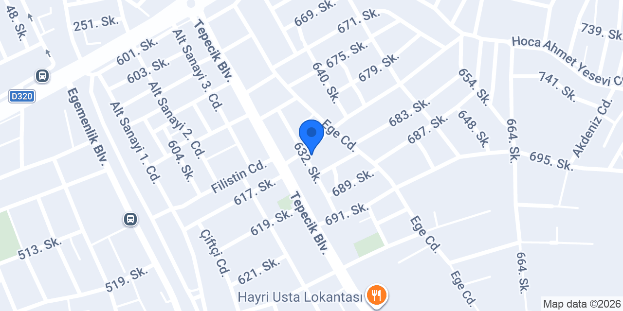 Kuzey Mobilya konumu