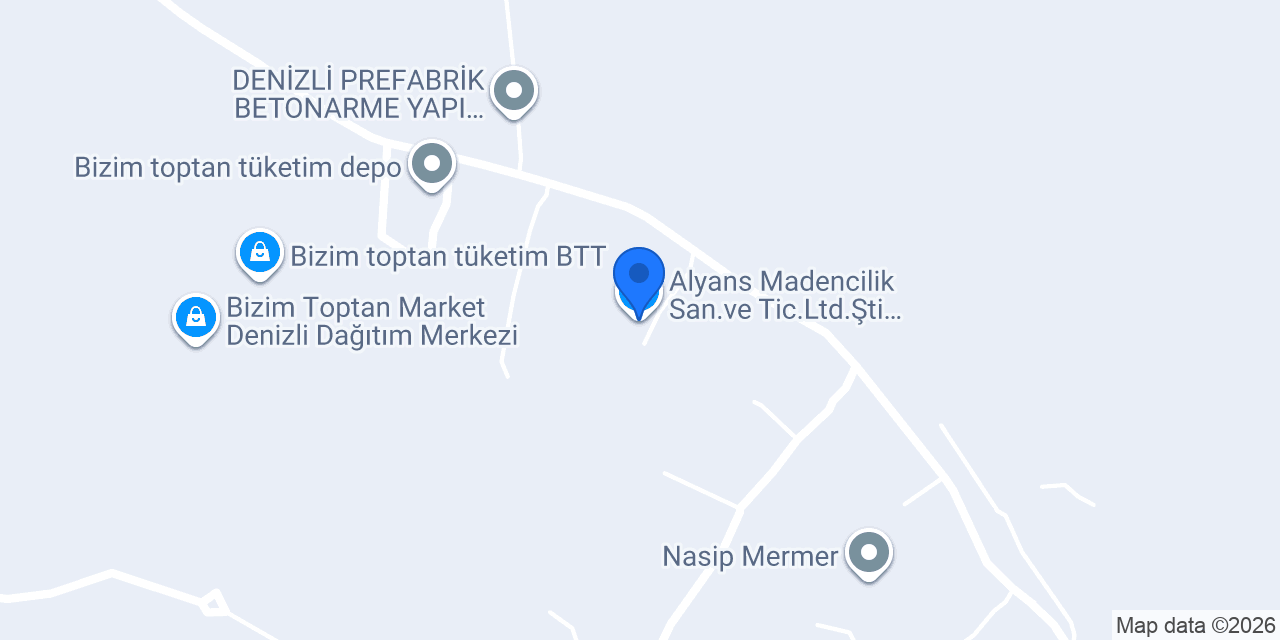 Alyans Madencilik San.ve Tic.Ltd.Şti. ( Alyans Mermer ) konumu