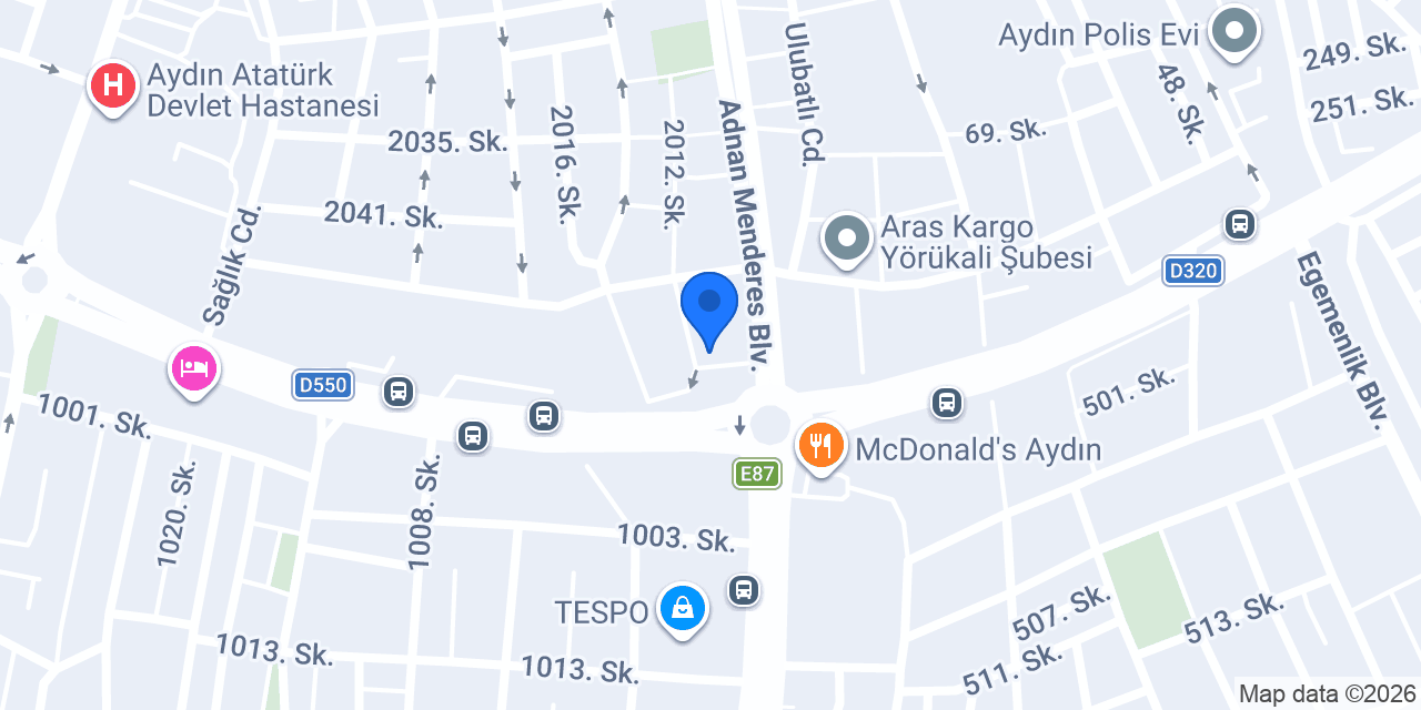 AES AUTO konumu