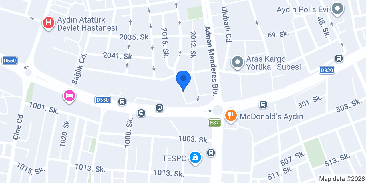 Aris Oto Kiralama konumu
