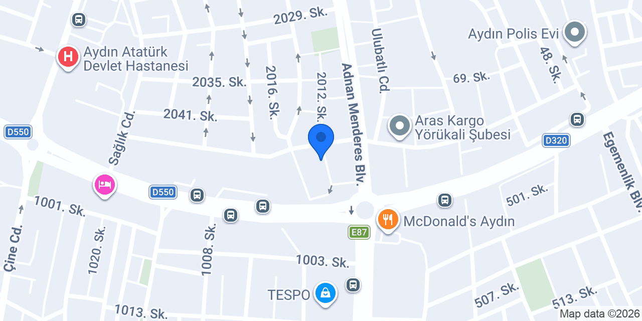 Lakton Laboratuvar Depo konumu