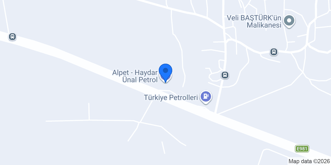 Alpet - Haydar Ünal Petrol konumu