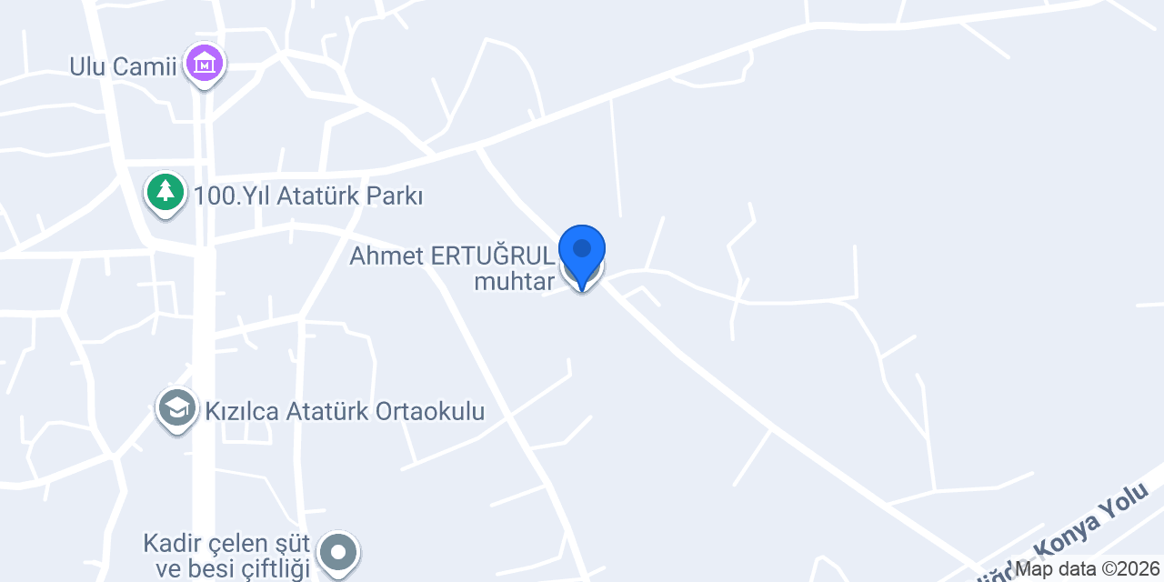 Ahmet ERTUĞRUL muhtar konumu
