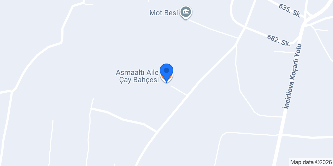 Asmaaltı Aile Çay Bahçesi konumu
