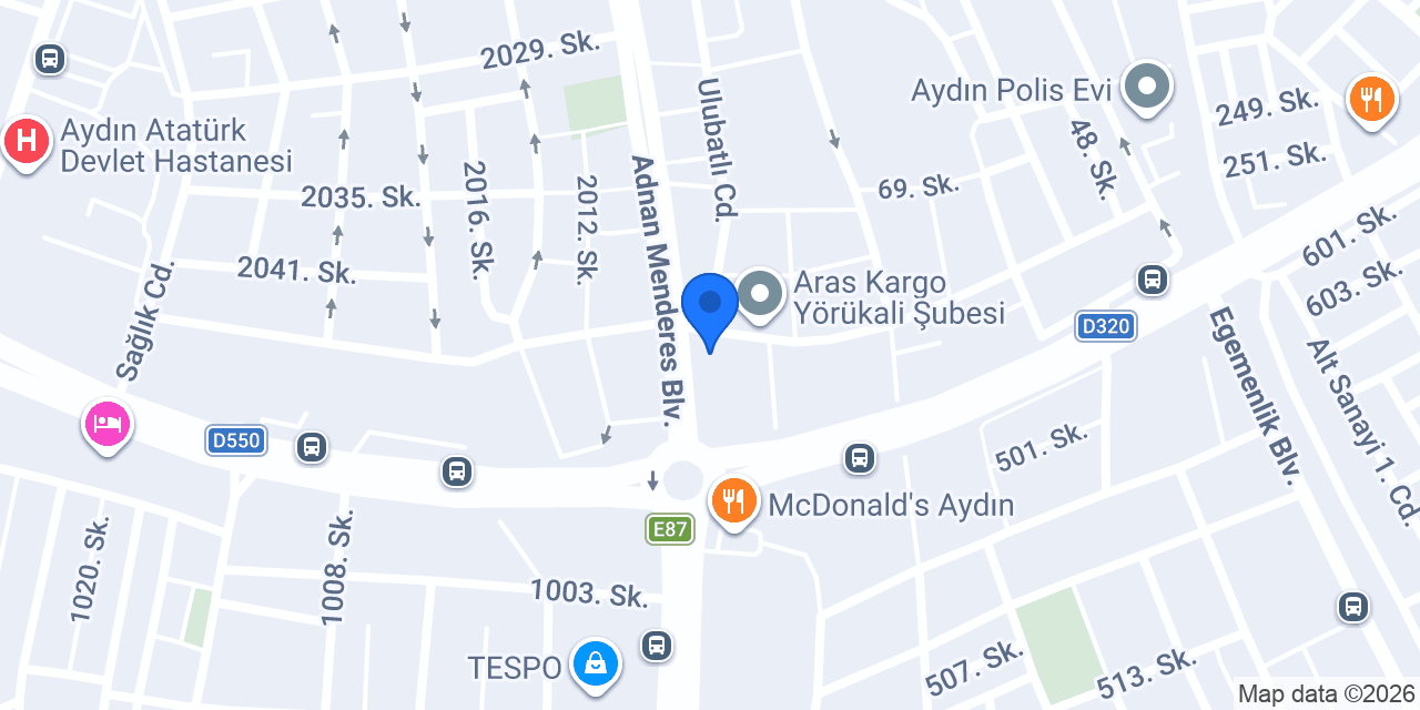 Kontrbus Bulvar konumu