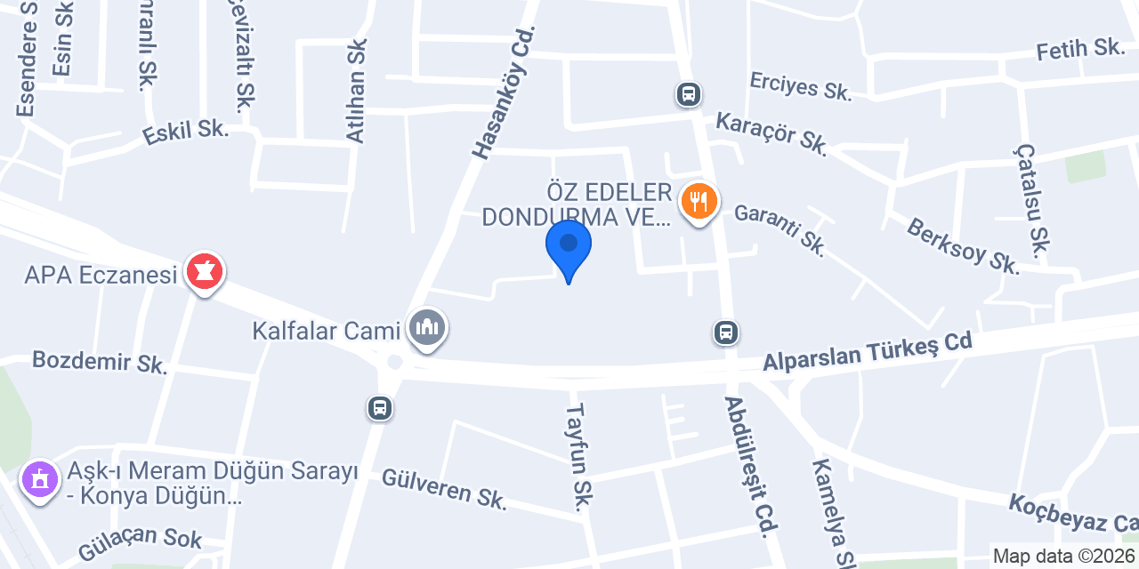 Konya Boyacı Ustası Hüseyin konumu