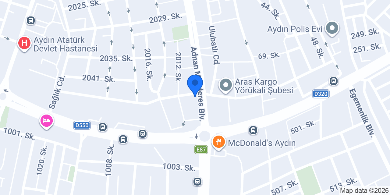 Ünlüoğlu Hukuk Bürosu konumu