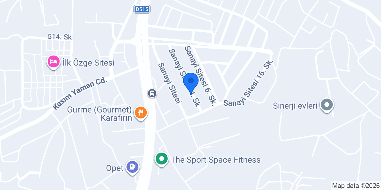 Özkar Yedek Parça Ltd Şti konumu