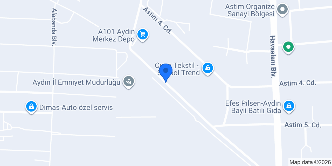 Global Redüktör Motor Sanayi Tic. A.Ş konumu