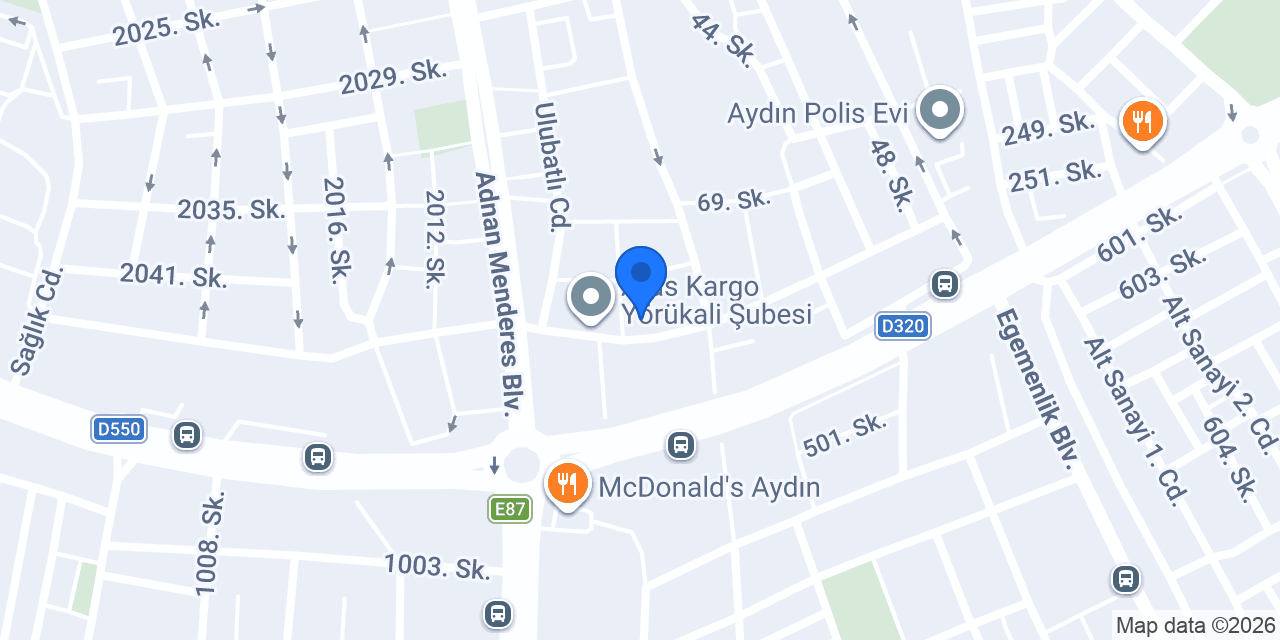 Çağlar Doğalgaz konumu