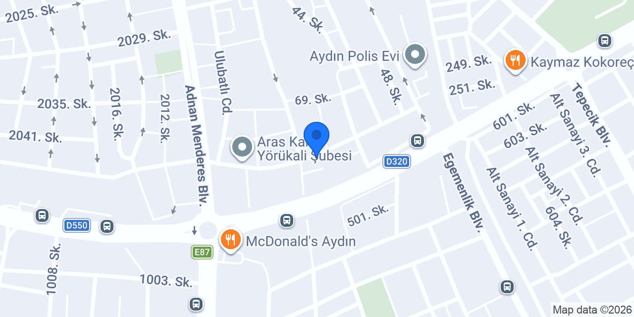 Özdemir bisiklet konumu