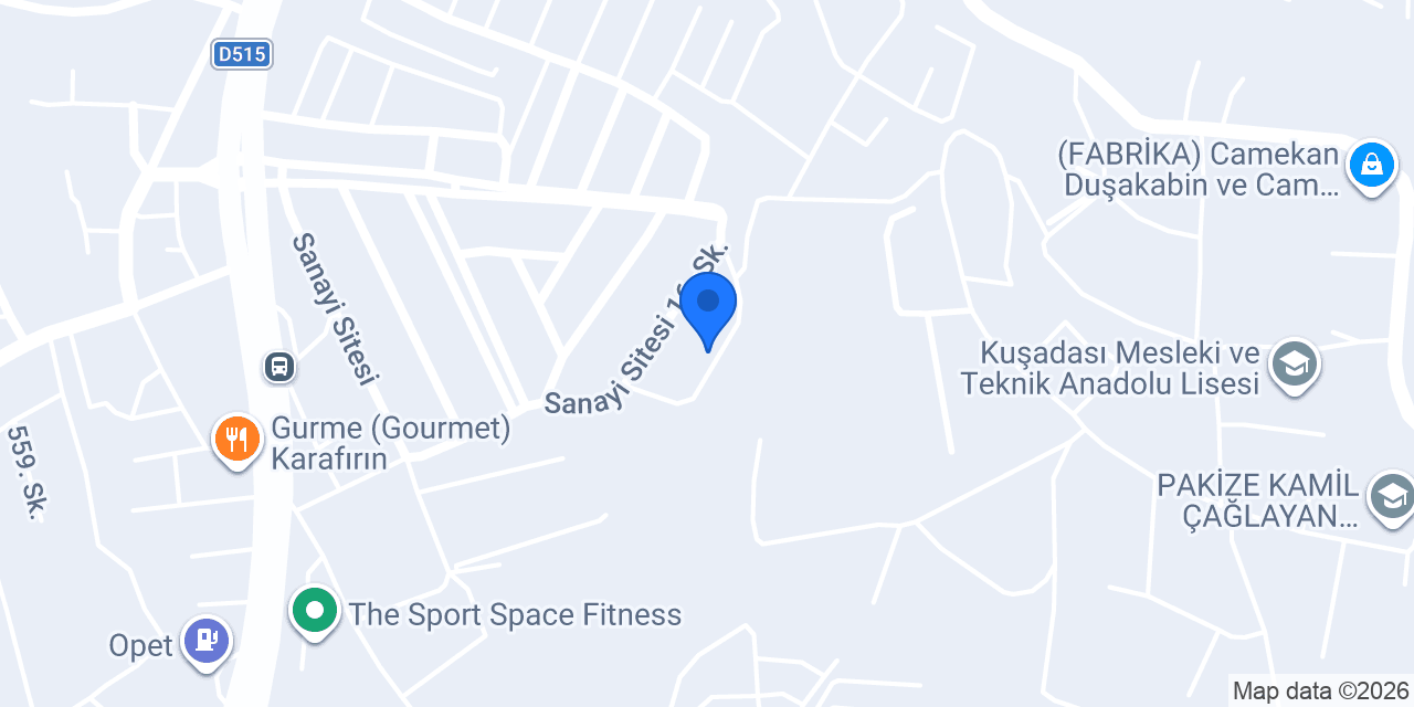 Özdelta Mobilya konumu