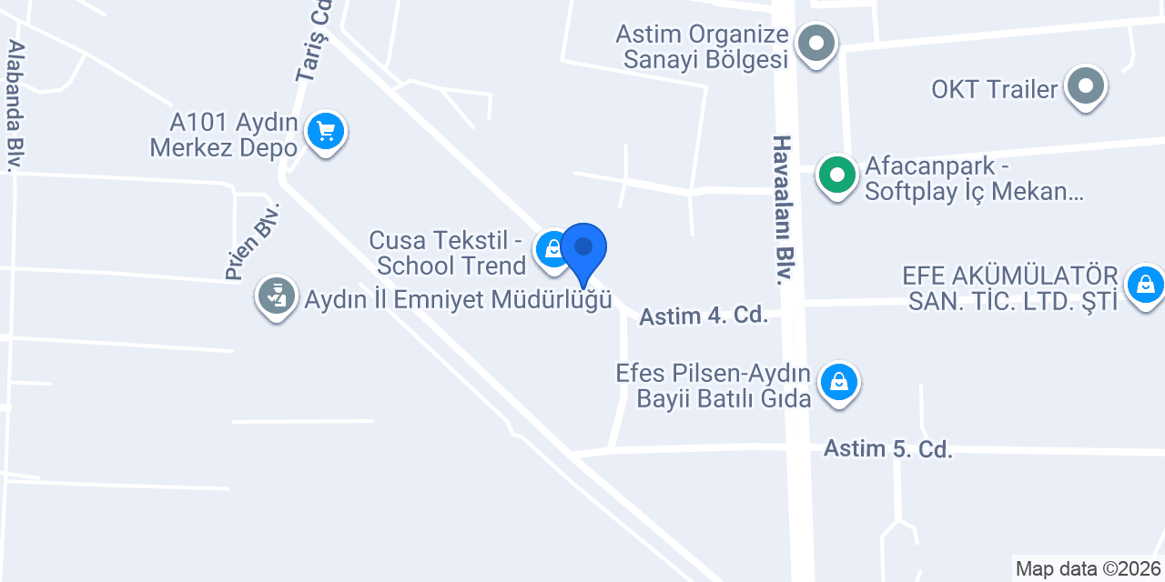 Şensoy Sabun konumu