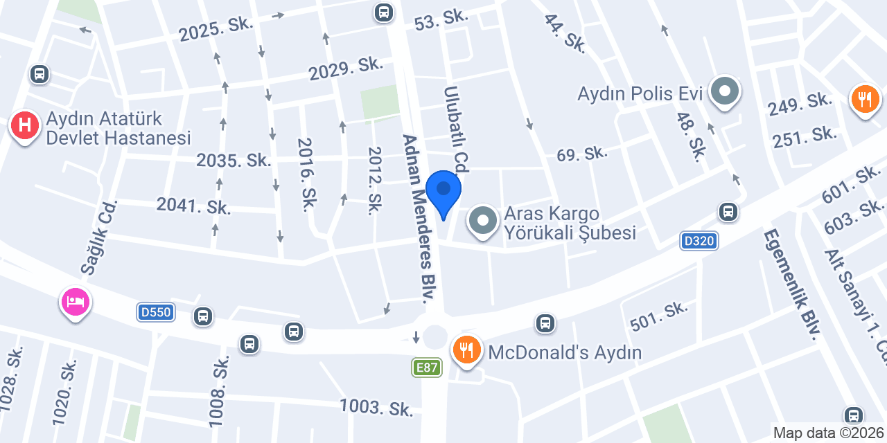 ÖNDER & SUBAY HUKUK BÜROSU konumu