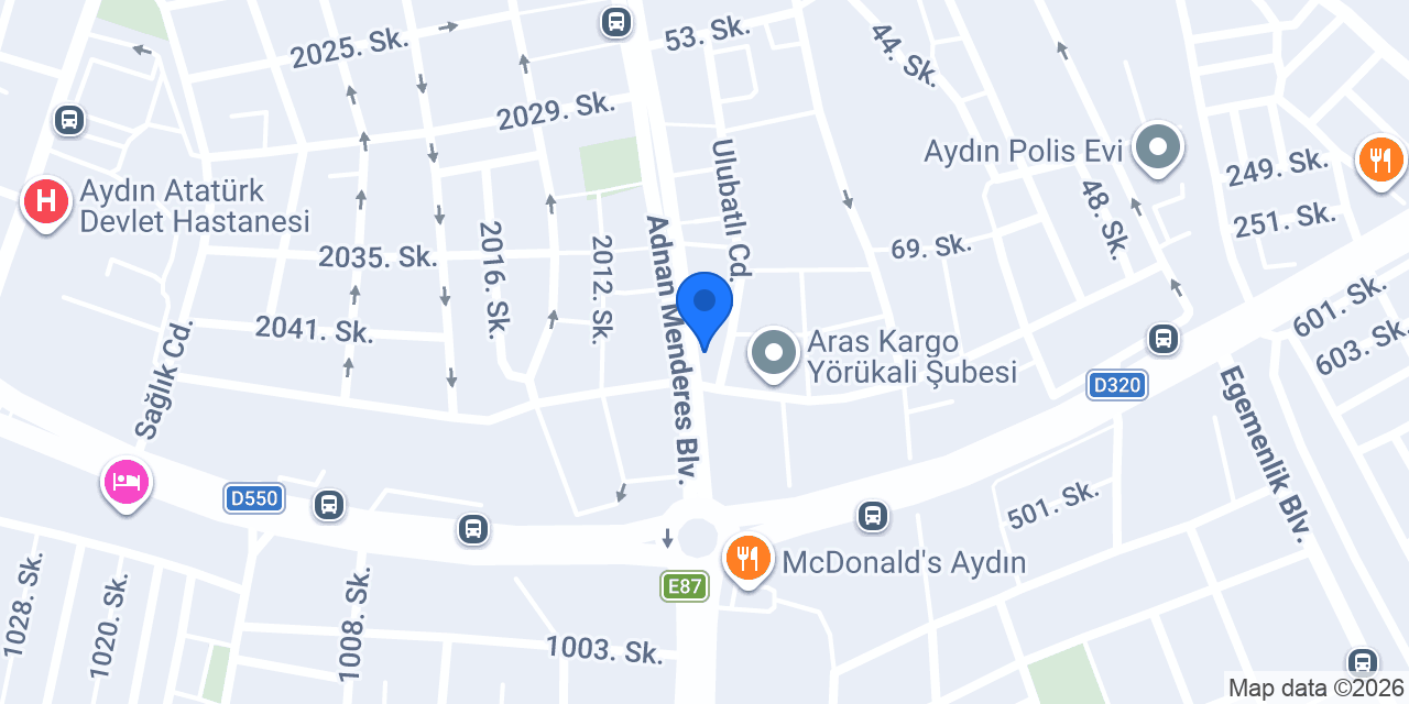 Avukat Ahmet DİNLER konumu
