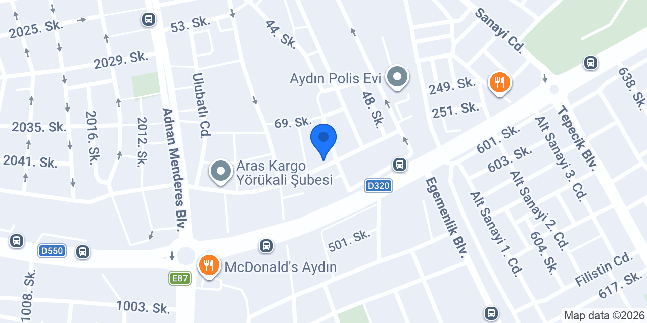 Berivan Işık Saç ve Makyaj Atölyesi konumu