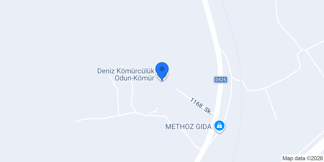 Deniz Kömürcülük Odun-Kömür konumu