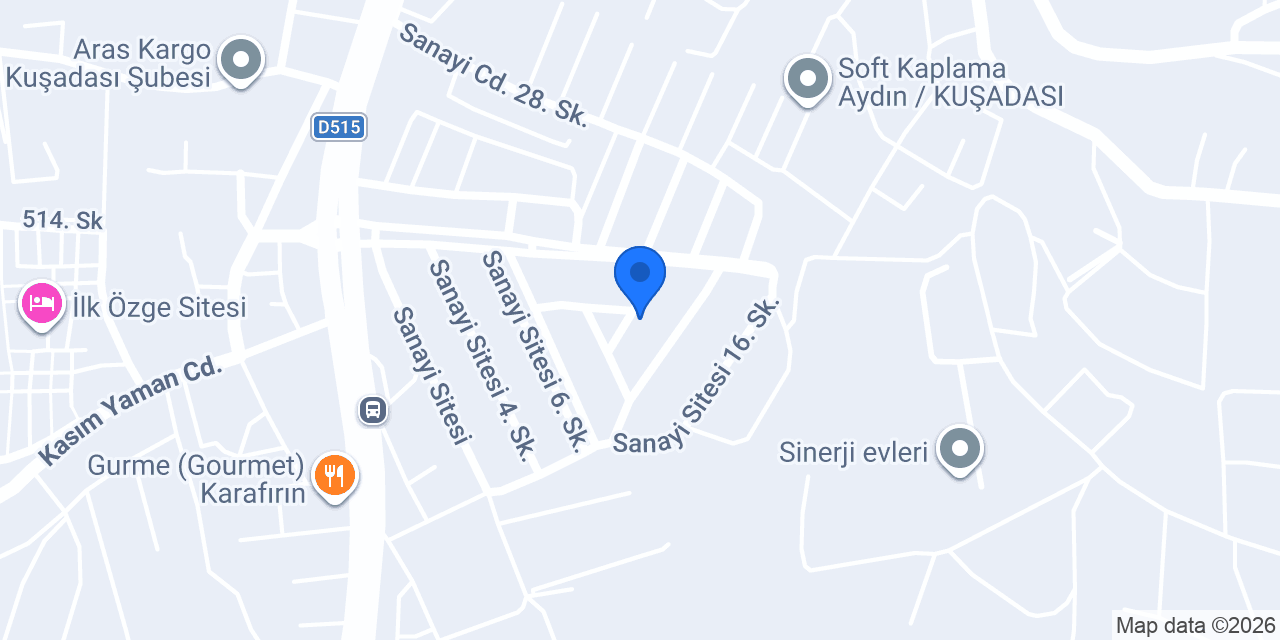 Ada Concept Marangoz Kuşadası konumu