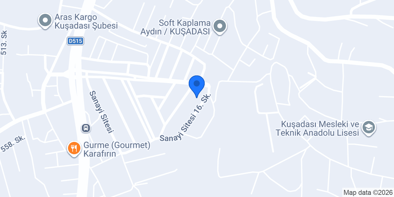 Özcan Atak Mobilya konumu