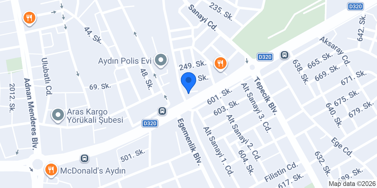 AYDIN Tabiat Fidancılık ve Peyzaj konumu