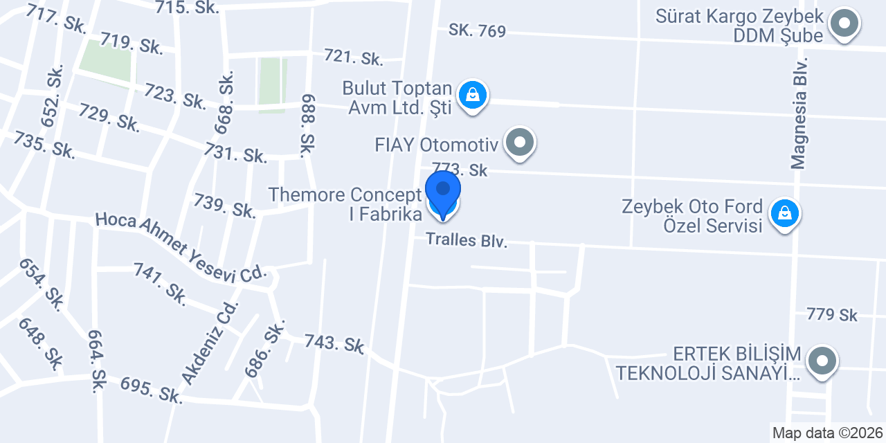 Themore Concept I Fabrika konumu