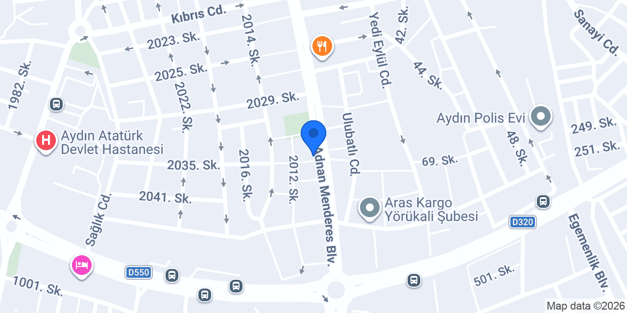 Av. Erdoğan Onay Hukuk Bürosu konumu