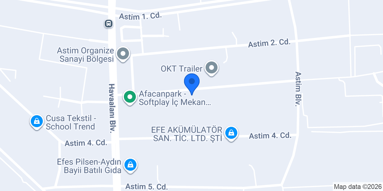 OKT Servis konumu