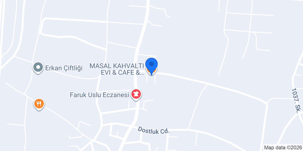MASAL KAHVALTI EVI & CAFE & RESTORANT konumu