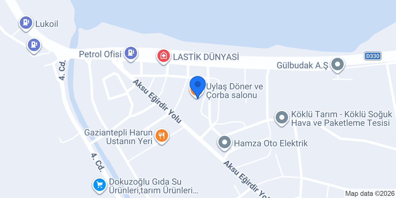 Uylaş Döner ve Çorba salonu konumu