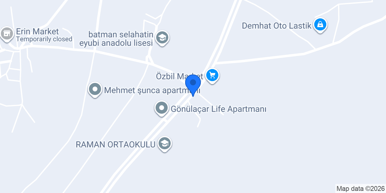 MODAM Perde mağazası konumu