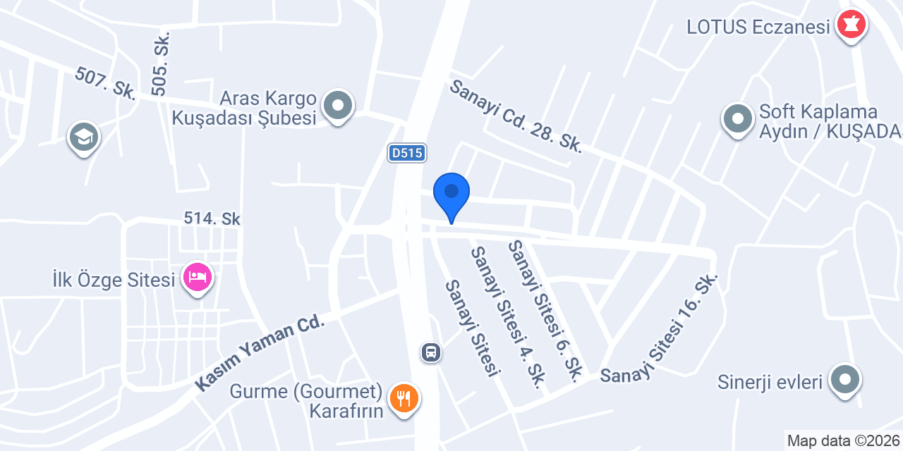 Kusadasi Marangoz konumu