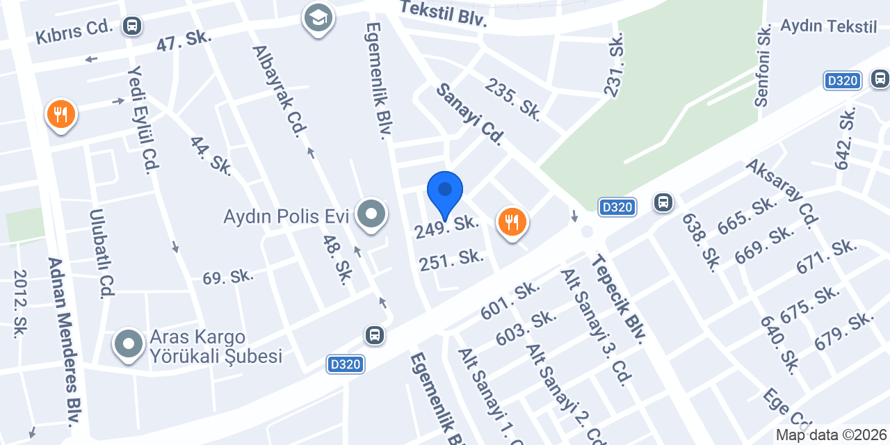 Saray Mermer konumu
