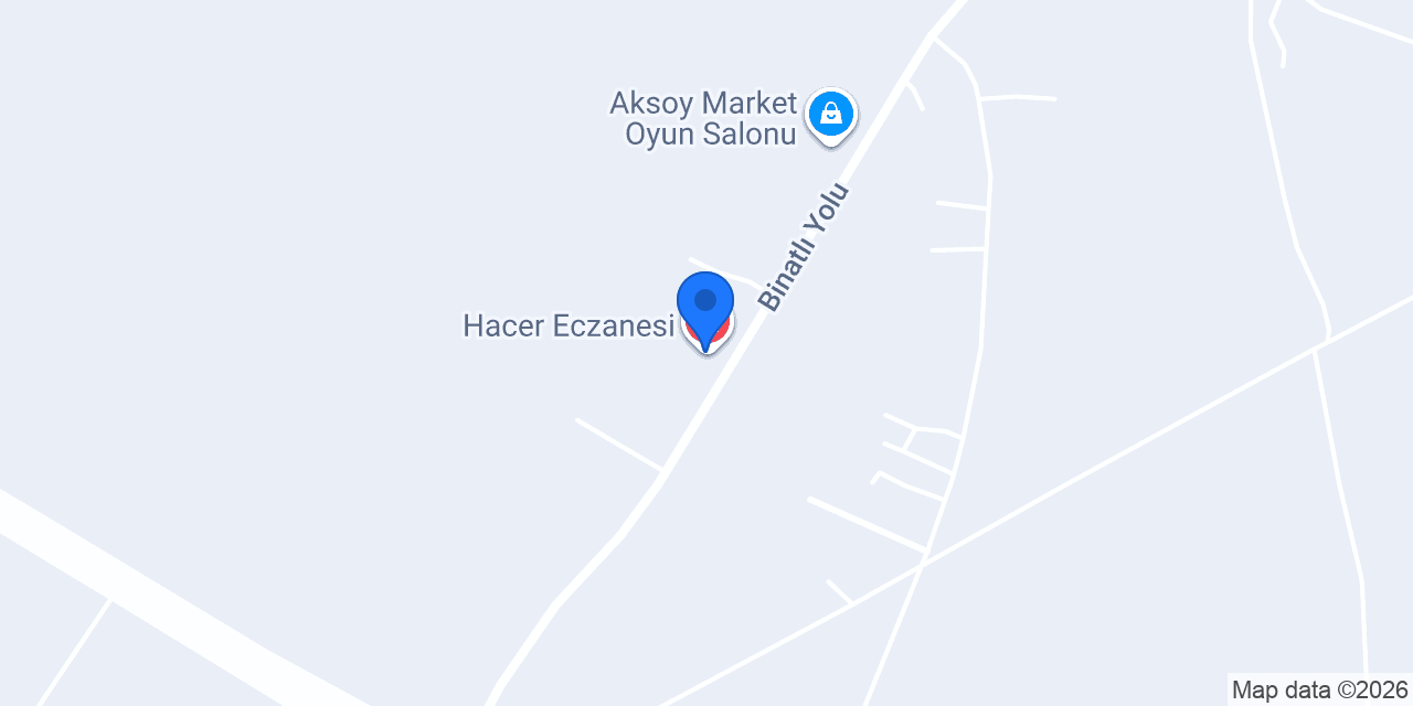 Hacer Eczanesi konumu