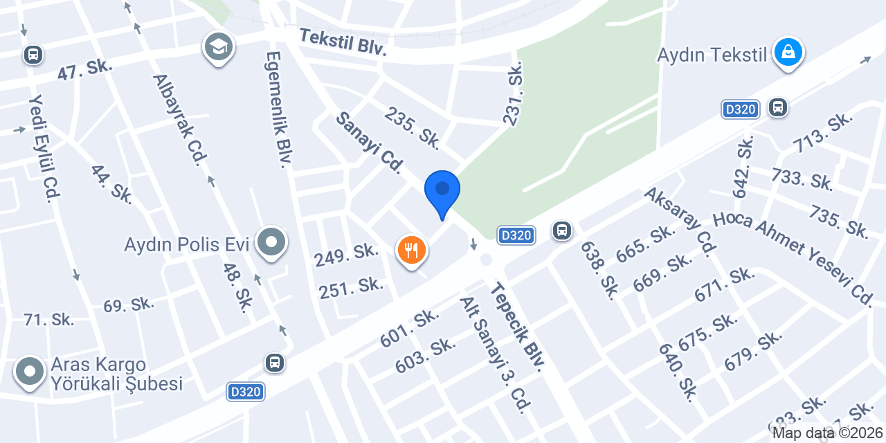 ÇALIŞ TİCARET konumu